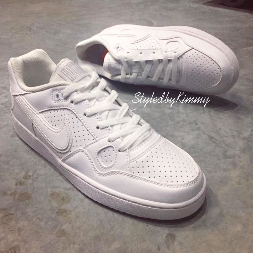 🌸 NIKE Son Of Force Sneakers Shoes White New - Picture 5 of 6